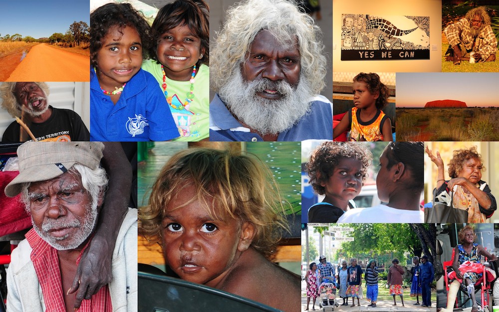 Gesichter´s Australien